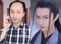 《天官赐福》楚淇的花怜仿妆，谢怜的气质太好了，假发半永久别摘