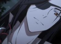 《天官赐福》鬼王花正脸特写，侧脸看非常帅气，辫子改下就更好了