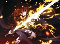 动漫《灼眼的夏娜》，相爱的两人互相羁绊，满目星辰皆是你