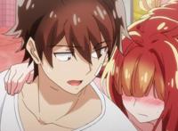 《搓澡工！我和那家伙在女澡堂》面对挑战，结月选择打击月岛