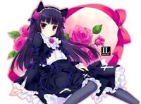 黑猫五更琉璃插画分享，我的妹妹哪有这么可爱