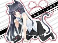 黑猫五更琉璃插画分享，我的妹妹哪有这么可爱