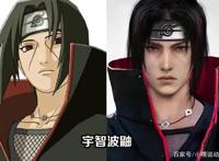 国外大神AI合成《火影》真人版，还原度达到极致，COS仿妆弱爆了