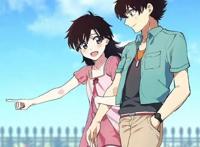 魔术快斗：我爱上了一个女孩。快斗很珍惜青子，可基德却没有资格