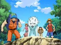 《海贼王》与《美食的俘虏》联动：路飞和阿虏，谁更能吃？