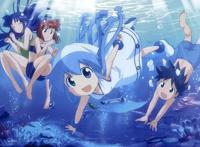 萌娘化代表性动画，奥特曼怪兽娘可爱，乌贼娘天然呆