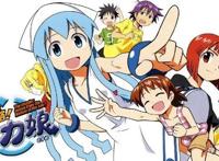 侵略乌贼娘壁纸萌图片，壁纸类别：动漫，分辨率：1600x900