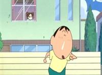 动漫蜡笔小新中神秘的阿呆异于常人的操作