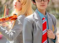 《四月是你的谎言》宫园薰x有马公生cosplay