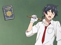 懒散的几位动漫帅哥，他没事就爱画画，最后一位总是在睡觉！