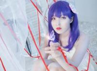 Fate：间桐樱cos，白色连衣裙圣洁无比，网友惊呼：神仙颜值！