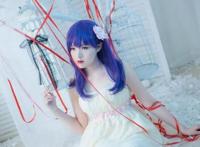 Fate：间桐樱cos，白色连衣裙圣洁无比，网友惊呼：神仙颜值！