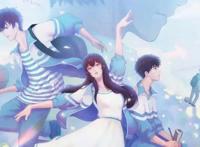 昨日青空，唯美的青春动漫，少男少女的愁思牵惹人心