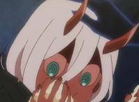 《DarlingintheFranxx》13话剧情引发热议，002小时候萌炸了