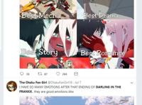 为什么《darlinginthefranxx》这部动画在欧美受到如此好评