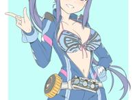 假面骑士也没有逃得了被“少女化”的命运，网友脑补新十年骑士娘