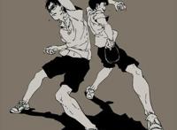 汤浅政明运动题材动画「乒乓」，中国选手孔爷开嘲讽经典名场面