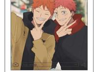 咒术回战与排球少年联动，虎子和小太阳的初见，小天使们双倍可爱