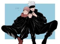 咒术回战吃醋现场，团宠虎子人人求摸，伏虎、五悠同人cp