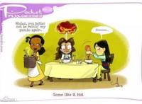 迪士尼公主日记漫画：白雪公主睡觉一点都老实