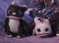 《驯龙高手》特别番外：归家，无牙带着三个可爱的龙宝宝回家了