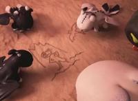 《驯龙高手》特别番外：归家，无牙带着三个可爱的龙宝宝回家了