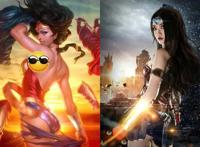 瘦版的神奇女侠被国人演绎成了“站街女”，原版DC女武神有锁骨？