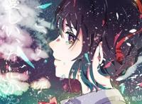 动漫《你的名字》，故事的核心：通过红线，连系着泷和三叶的感情