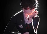 女神异闻录5：来感受雨宫莲的美颜暴击，精选p站动漫壁纸同人插画