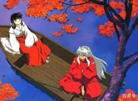 犬夜叉：桔梗和犬夜叉的相遇很唯美，抹上红唇的温柔很动人