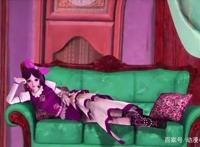 原来叶罗丽也有如此优雅的侧躺姿势，茉莉女王范十足，最美竟是她