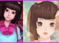 当叶罗丽换成“水粉画风”后，思思温柔娴静，冰公主一笑百媚生！