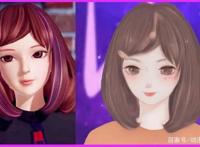 当叶罗丽换成“水粉画风”后，思思温柔娴静，冰公主一笑百媚生！