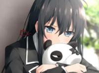 做一个简单的选择题，这7个黑长直动漫妹子你最喜欢谁