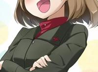 《少女与战车》喀秋莎，动漫全面屏壁纸分享