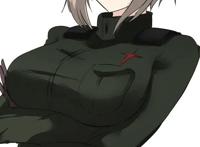 《少女与战车》喀秋莎，动漫全面屏壁纸分享