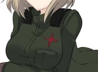 《少女与战车》喀秋莎，动漫全面屏壁纸分享