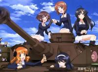 《少女与战车》，一部不了解硬核内容也能看得很爽的“猛男”动漫