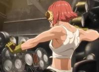 来自动漫中，16个身材完全可以压倒男性的“肌肉女”