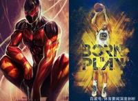 致敬漫威的NBA球星们：“刀锋战士”杜兰特，“蜘蛛侠”库里？