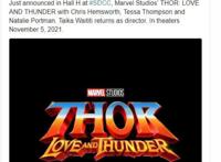 《雷神》性别也要也变了