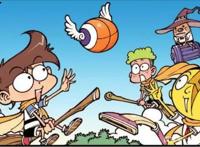 哈利菠菜一不小心掉进树洞里，小伙伴们用同样的方法救他！