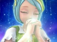 星学院中的四个许愿动作，安娅老师太美了，菲洛和美星心有灵犀