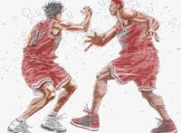 《灌篮高手》：整部作品最美的瞬间，那是樱木与流川枫的击掌