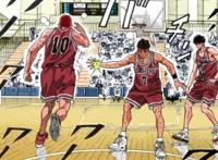 《灌篮高手》：整部作品最美的瞬间，那是樱木与流川枫的击掌