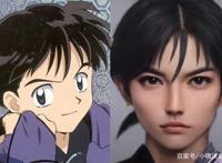 当《犬夜叉》被AI还原成真人，戈薇网红脸被吐槽，只有云母神还原