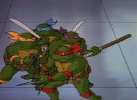 忍者神龟第2集：幕后boss露面，史莱德打劫动物园，牛头猪面诞生