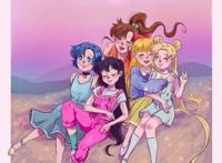 《美少女战士》玩转“街头女霸王”，真想跪下叫月野兔为大姐头