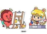 美少女战士“重绘狂潮”来袭，雷神，香蕉哥，凯多，一个不能少！