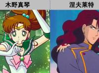 《美少女战士》中的cp，其中一对，比月野兔夫妇的人气还火爆